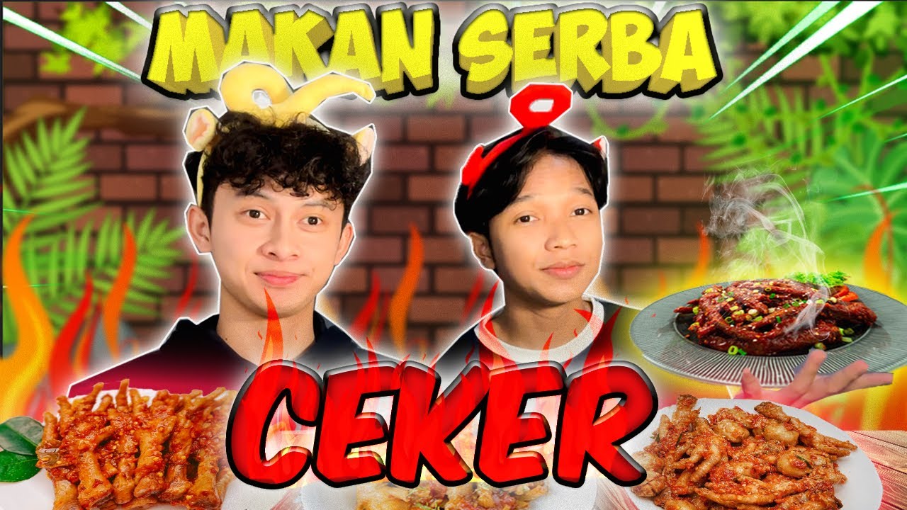 ADA CEKER SE GEDE INI😭⁉️ CEKER AYAM? ATAU DINOSAURUS YAA!!!🦕