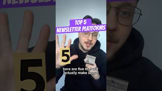 BEST Newsletter Platforms