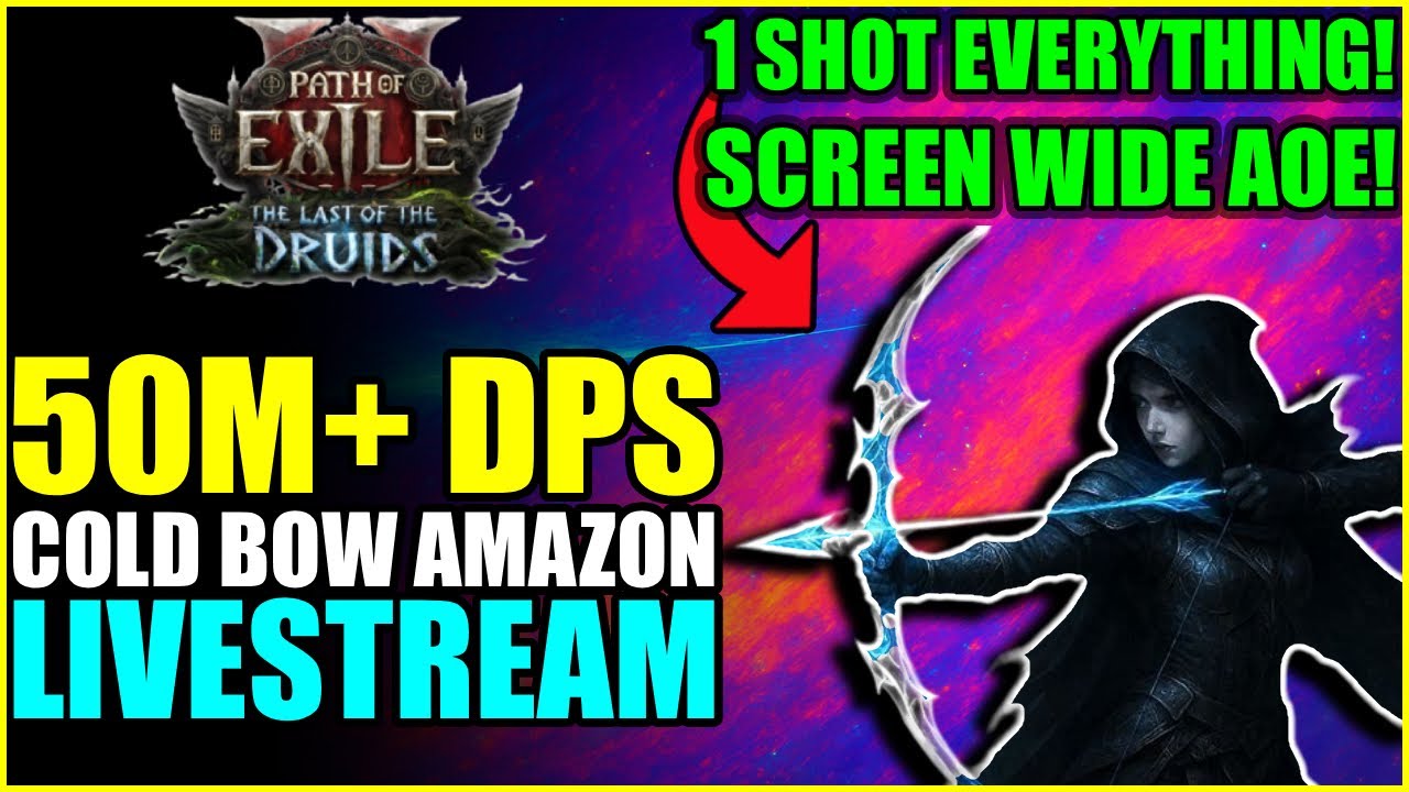 Path of Exile 2 | 50M+ DPS! Strongest Bow Amazon Build! (PoE 2 0.4 Huntress Guide)