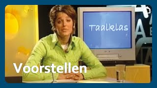 2. Voorstellen - Taalklas