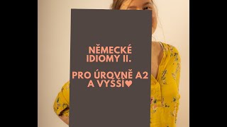 Německý videotip: Německé idiomy II