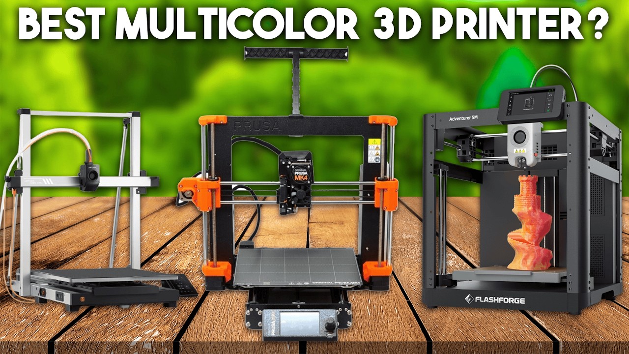 6 Best Multicolor 3D Printers of 2026 - YouTube