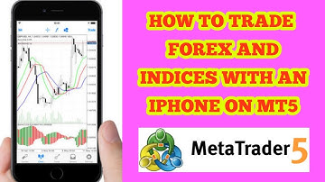 How to trade forex and indices on MT5 using an iPhone