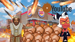 Burger King Guy goes insane (YTP)
