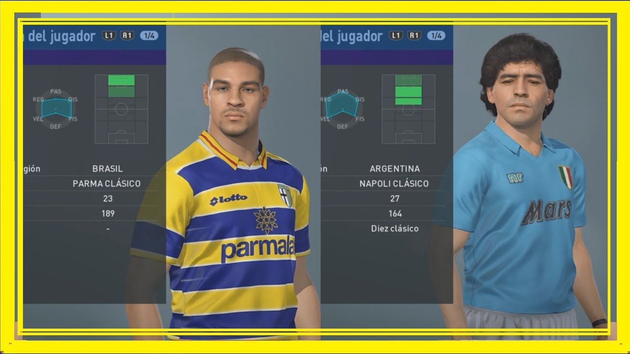 PARMA CLASICO & NAPOLI CLASICO + LINK (PES 2019/ PS4) - YouTube