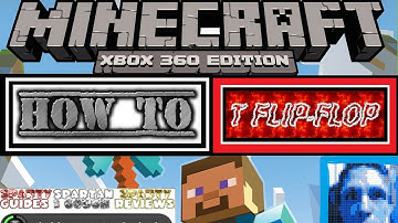 Minecraft Xbox 360 Tutorial Making redstone work for you T Flip Flop by Sparty