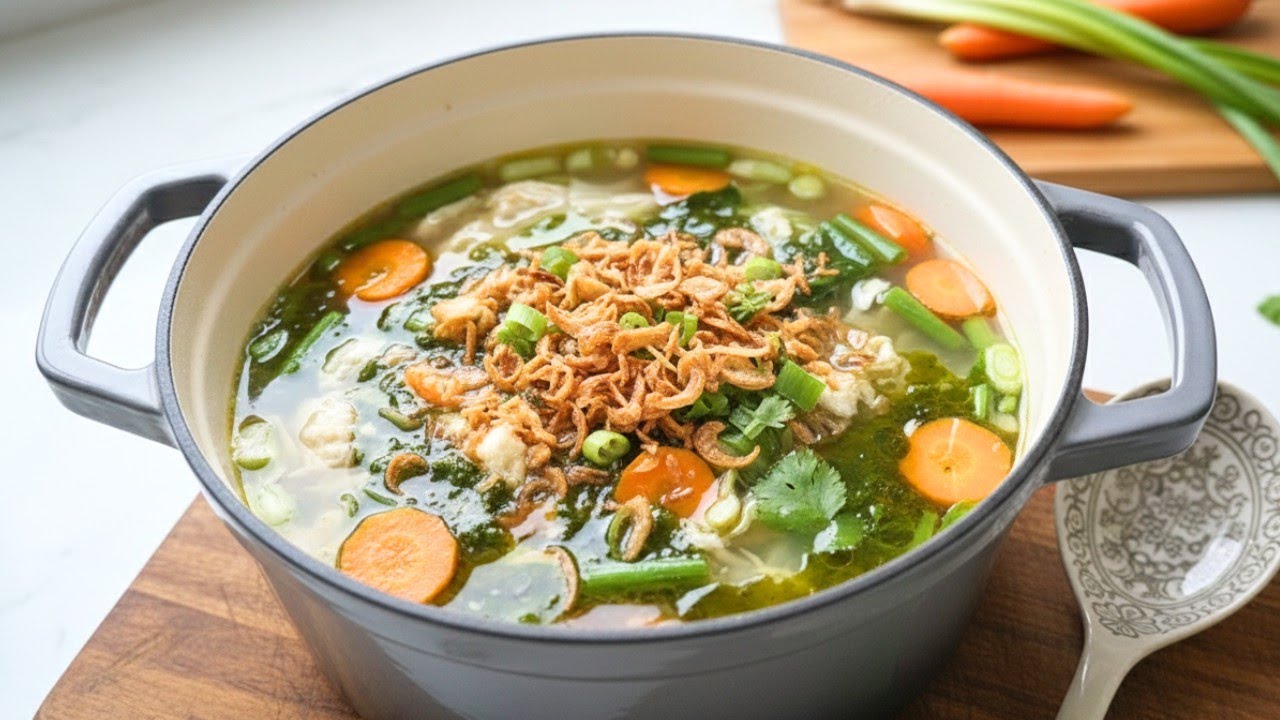 RESEP SOP CEKER AYAM 🐔 Sekali Coba Pasti Nagih‼️