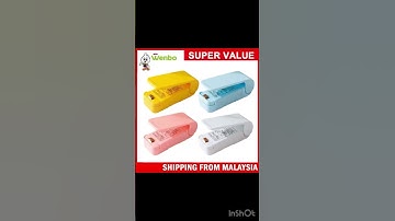 😍Mini Heat Sealing Machine Seal Packing Plastic Bag #kitchentips #shoppe #jualanmurah #videoshorts
