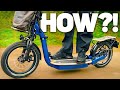 This is the uks first roadlegal electric scooter