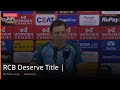 RCB Deserve Title | GT's Solanki On Final Loss | IPL 2026