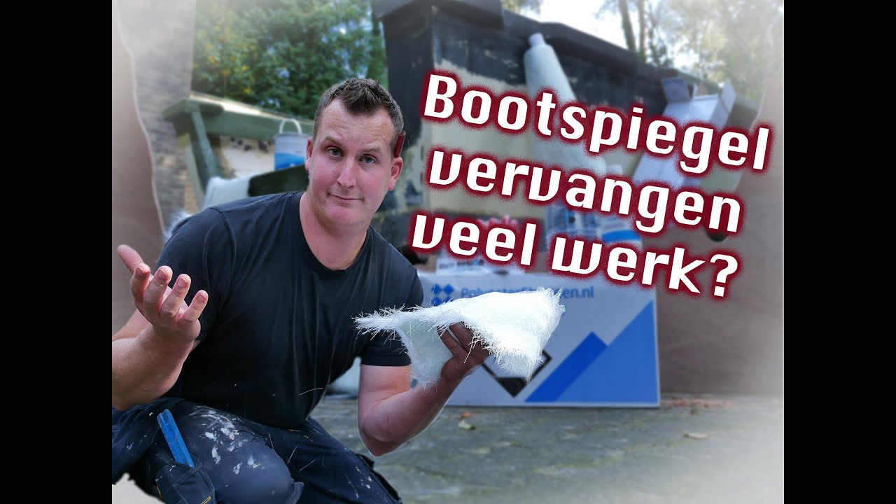 Zo vervang je een BOOTSPIEGEL! Karperboot bouwen - Deel #1