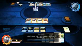 Magic the Gathering 2014 with Commentary-Sealed match #2 (Blue/White flying deck)