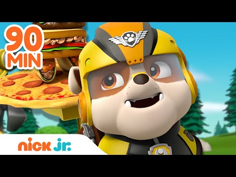 Rubble Air Rescues & Mighty Pup Adventures! | 90 Minute Compilation | Rubble Official