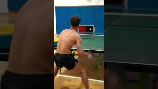 Table tennis alone 🏓#tabletennis #tabletennisplayers #pingpongchallenge #tabletennistraining screenshot 4