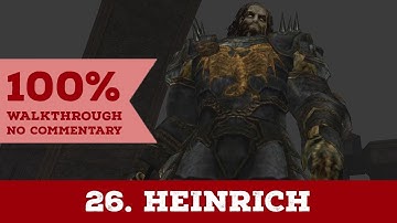 Return to Castle Wolfenstein Walkthrough (All Secrets,I am Death Incarnate) part 26 HEINRICH