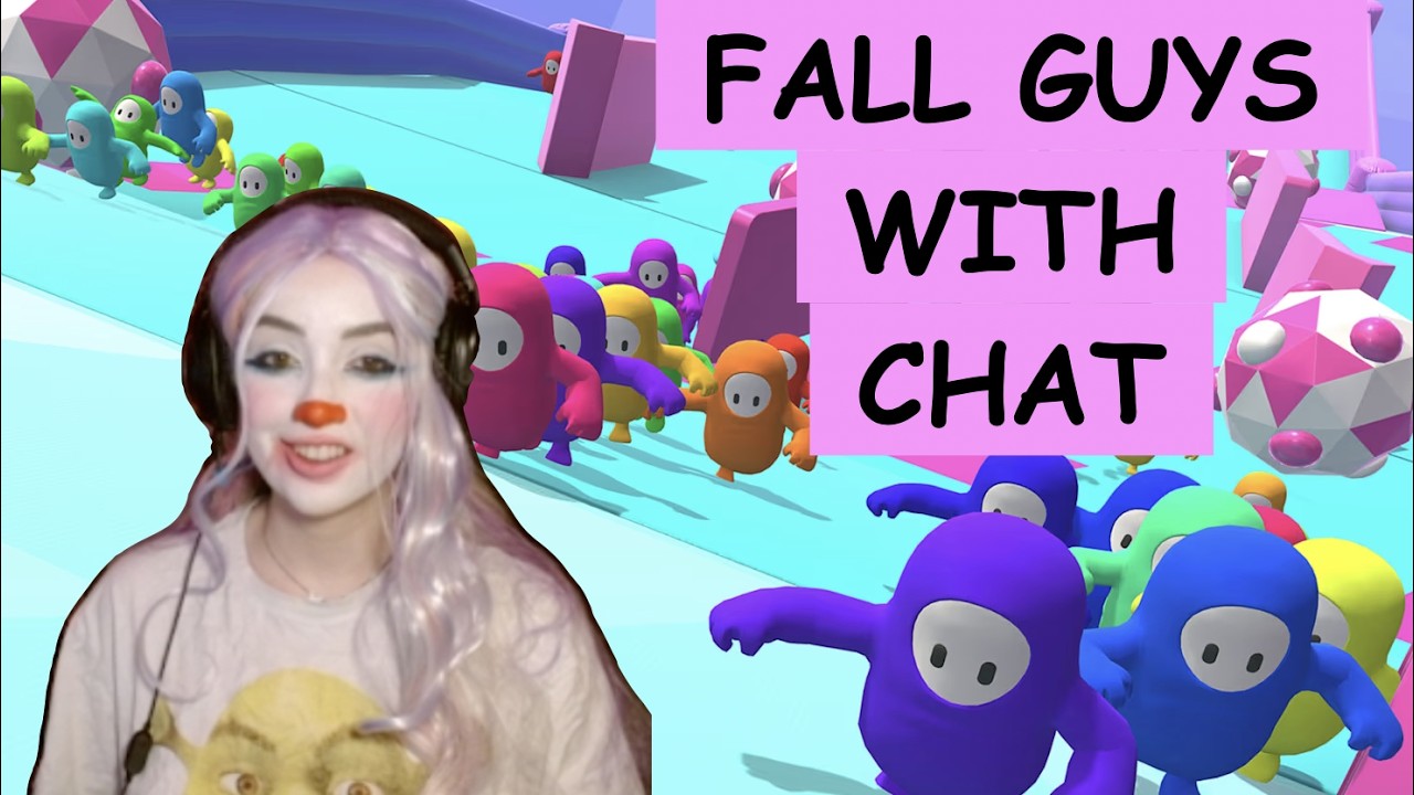 open fall guys custom 👑 chat vs me (join now) 💕