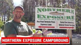 Northern Exposure Campground in Mesick, Michigan - Let&#39;s go camp it!