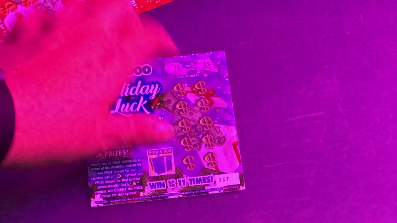 Florida Holiday Luck Scratch Offs - I Made Me Profit!!!!