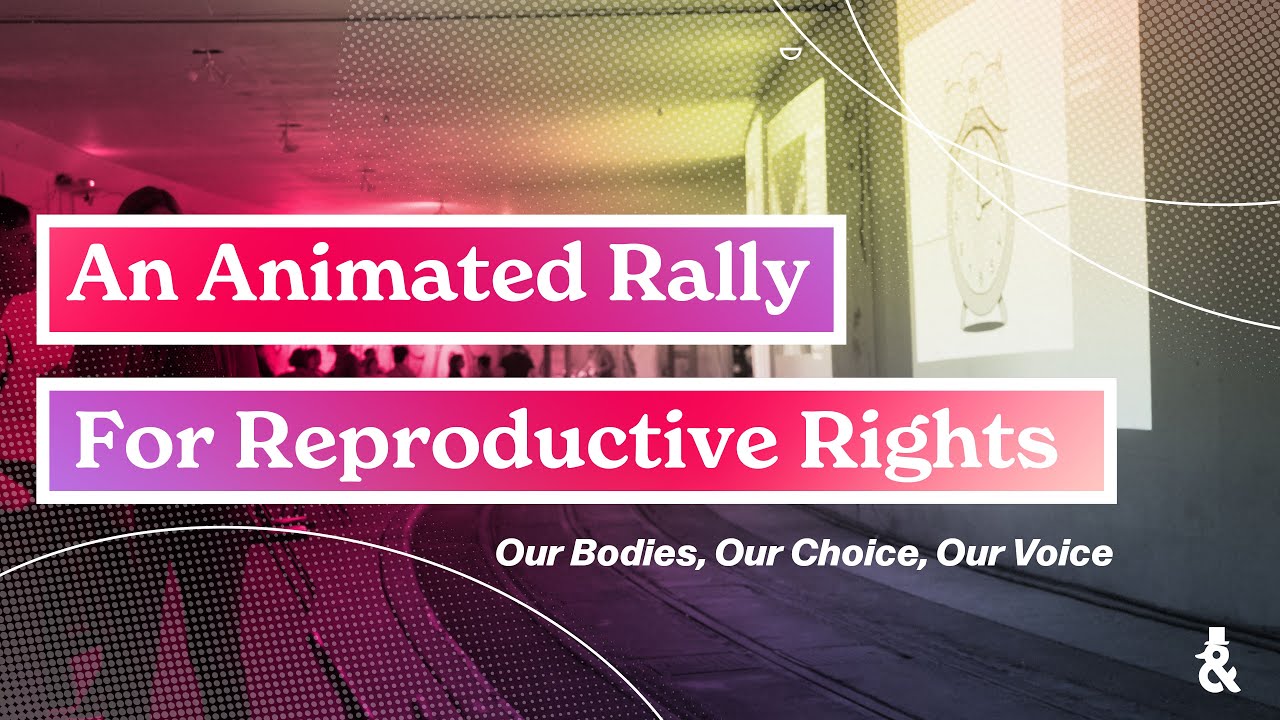 What an Animated Rally Looks Like: Our Bodies, Our Voice, Our Choice | Duke & Duck