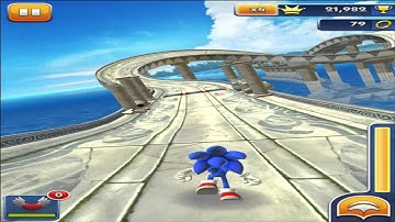 Sonic Dash ipad Gameplay