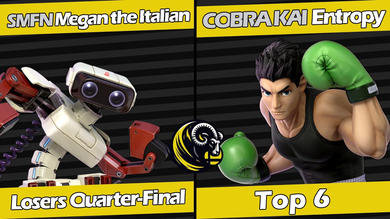QuitYourFriendlies 68 Losers Quarter-Final - Megan the Italian (R.O.B) vs Entropy (Little Mac)