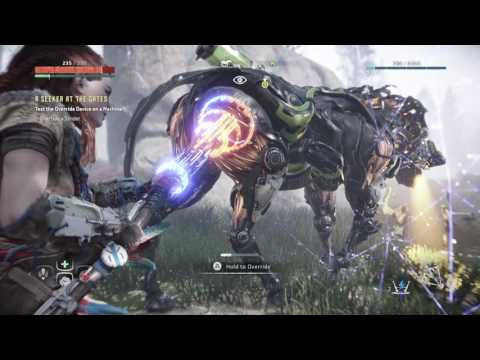 how to Riding a Strider - Horizon Zero Dawn