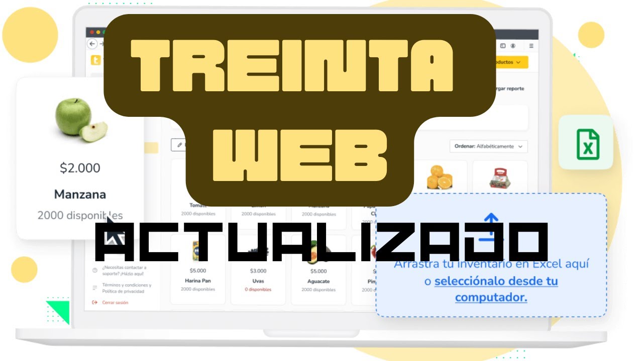 Treinta WEB | Actualizado #puntodeventa #depago #app Parte 1 - YouTube