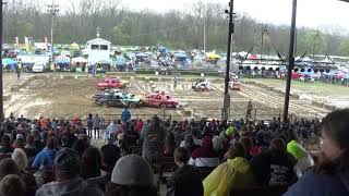 Connersville Indiana 2-man Team Show Heat 5 (Grandstand)