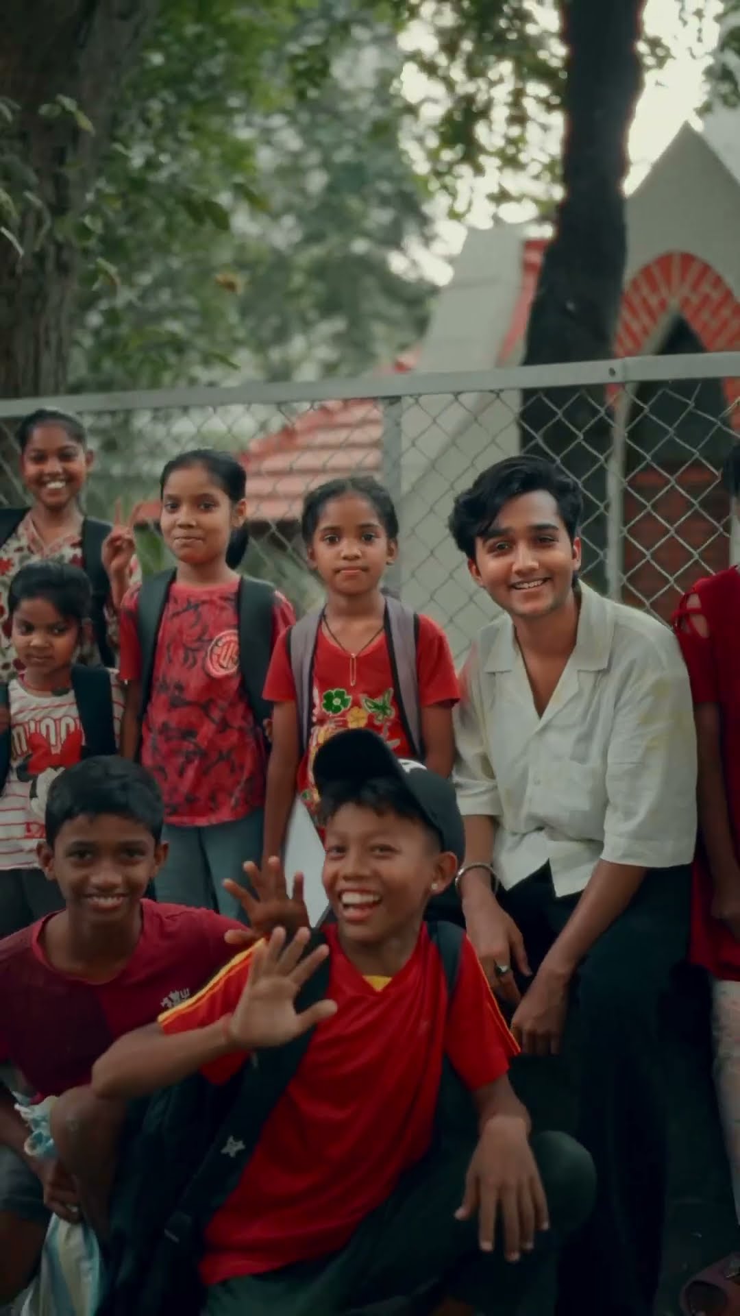 Faiz and his adorable fan club, creating magic together with Tu Hi Tu! #tuhituhi