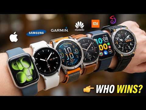 So sánh các đồng hồ thông minh hàng đầu 2026 từ Samsung, Apple, Huawei, Amazfit và Garmin