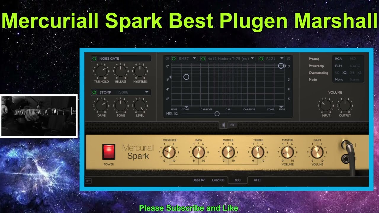Marshall JCM-800 Best VST Plugen Mercuriall Spark