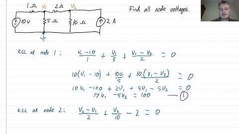 EG1012 Week 3 Video 6 - Further example of the node voltage method
