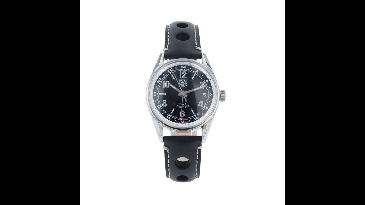 Tag Heuer Carrera GMT Pre Owned Watch Ref WV2113 Ramsdens Jewellery