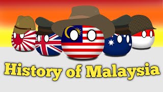 History Of Malaysia - Countryballs