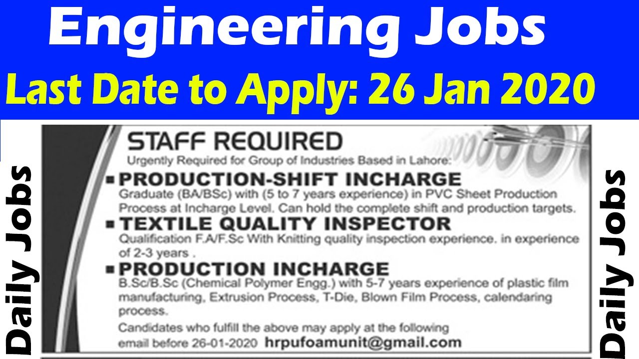 Engineering Jobs 2020 | Engineering Jobs