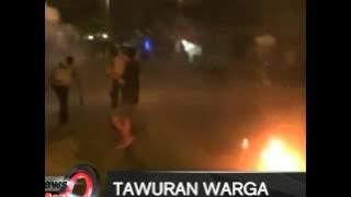 Tawuran Warga Di Kramat Jati,  Warga Gunakan Senjata Tajam Dan Bom Molotov - iNews Pagi 21/09