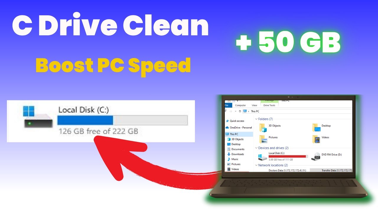 How to Clean C Drive Windows 10 | Free Up Disk Space Without Deleting ...