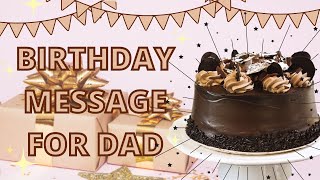 Selamat Ulang Tahun Ayah | Ucapan selamat ulang tahun | Pesan ulang tahun untuk Ayah