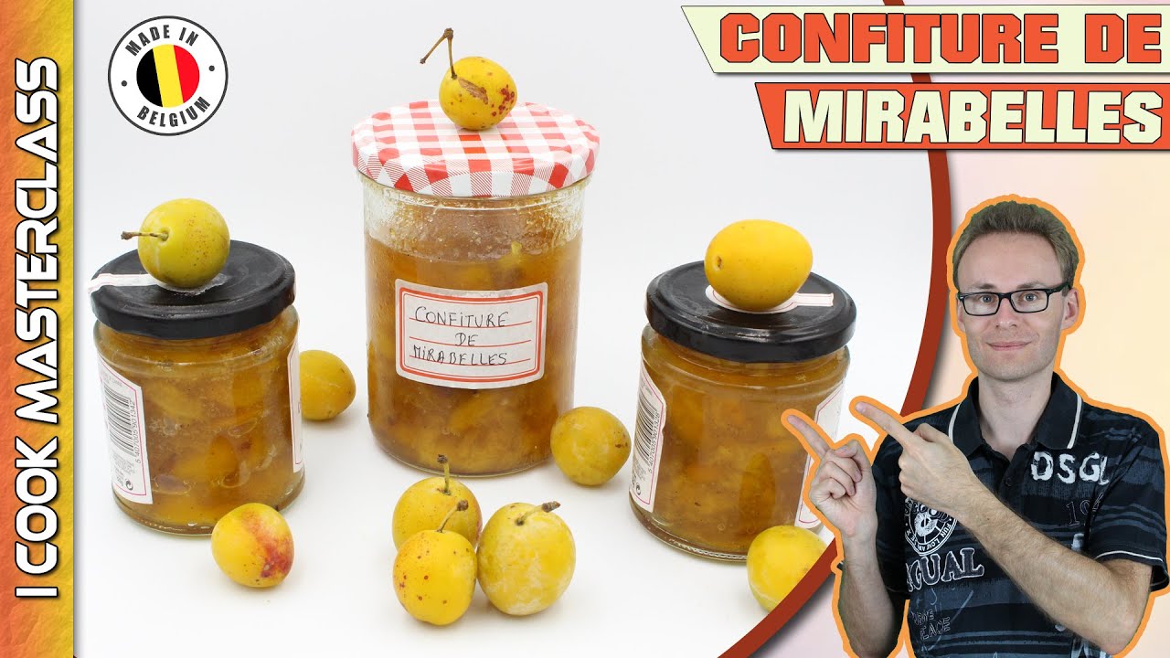 ✅ CONFITURE DE MIRABELLES MAISON : Réalisez vous-même une confiture de mirabelles saine et bio !
