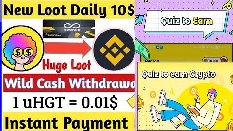 Free Earning App | Wild Cash Free Crypto Mining App | Hooked Protocol | How To Use ?| Kese use kare?