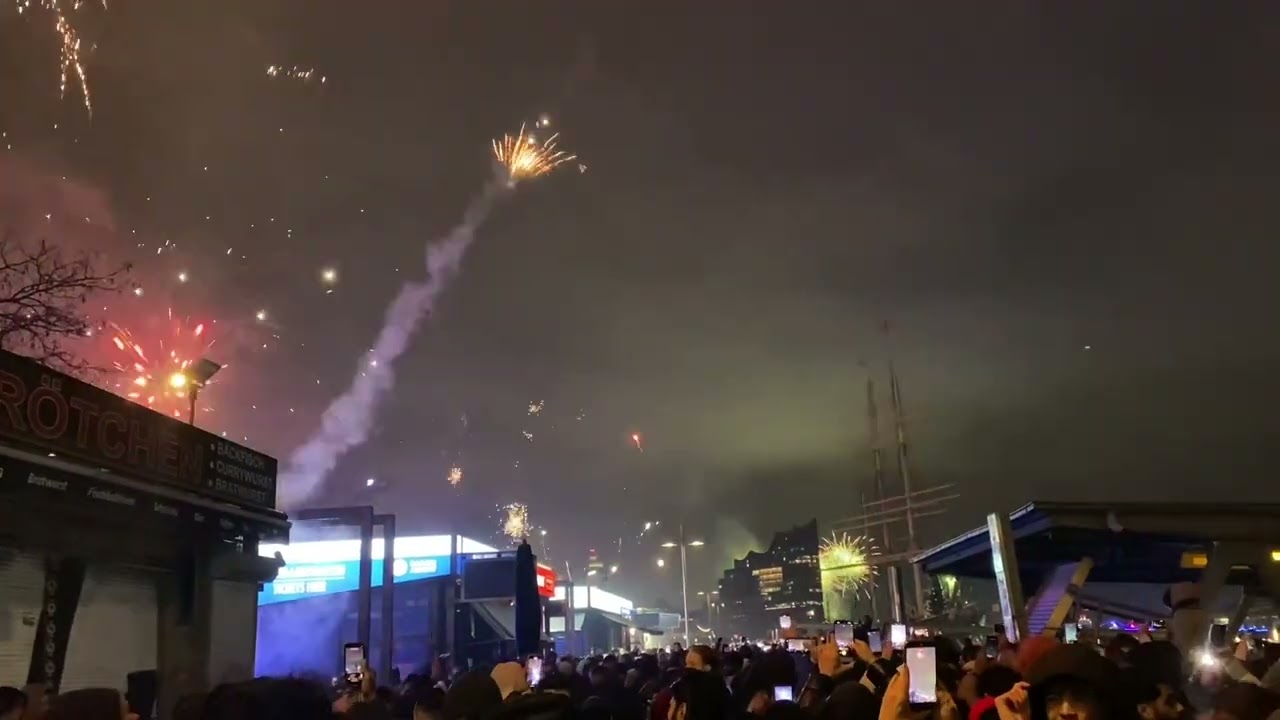 Không khí Giao thừa ở Hamburg- Đức 2026 🇩🇪 