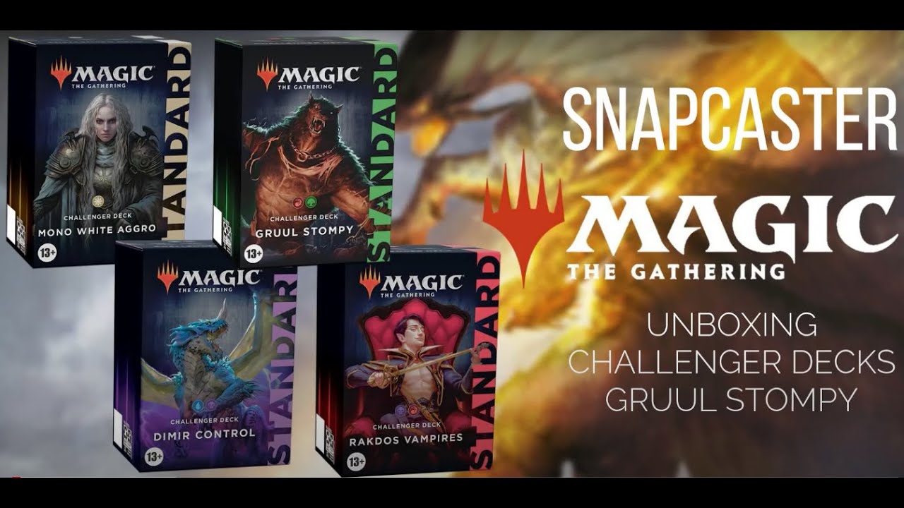 UNBOXING CHALLENGER DECKS (GRUUL STOMPY), STANDARD 2022