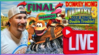 🔴FINAL AO VIVO - Donkey Kong Country 3 - A Saga Continua!!!