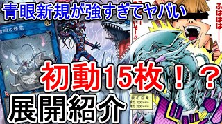 遊戯王】青眼新規を使った展開紹介～リンク1はまずいって