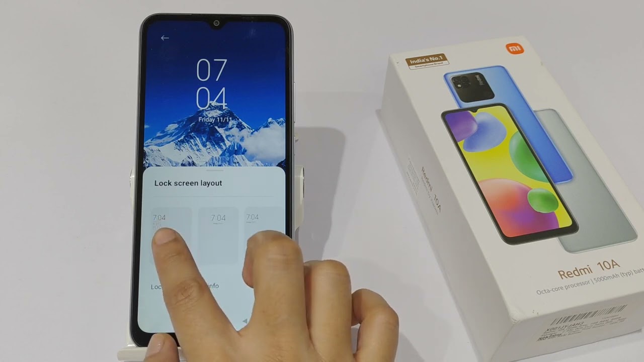 How to Add Text on Lockscreen in redmi 10a,10 | Lockscreen pe apna Naam kaise likhe