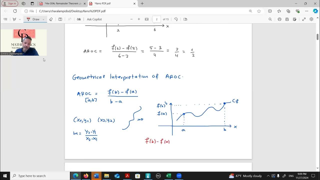 Can Change Occur At An Instant 1.1 Introducing Calculus. Can change occur at instant? - YouTube