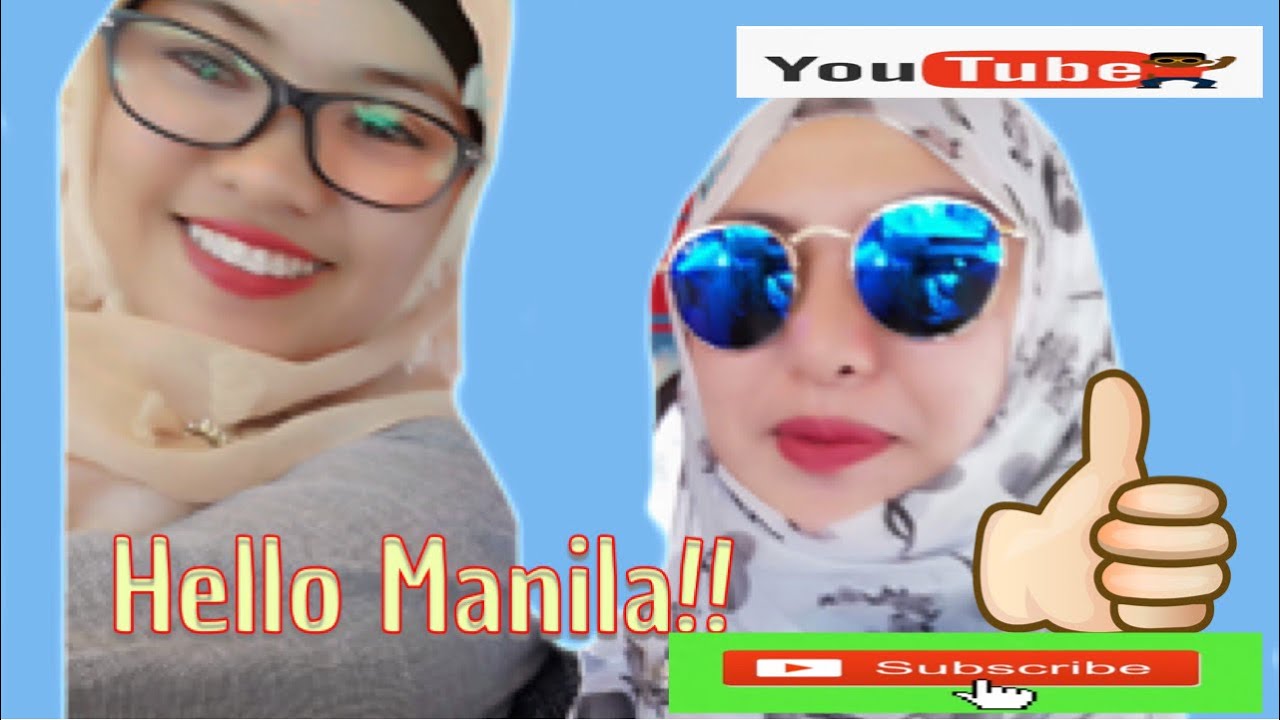 Vlog #01 Hello Manila!! Ambisosyang Vlogger 😁😁😁