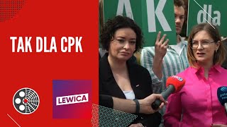 Lewica: TAK dla CPK