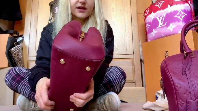 What Fits In my Bag?! Louis Vuitton Madeline MM WFIMB ❤️ 