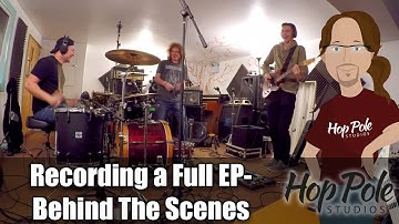 Een opnamestudio-ingenieur neemt een volledige EP op - Achter de schermen